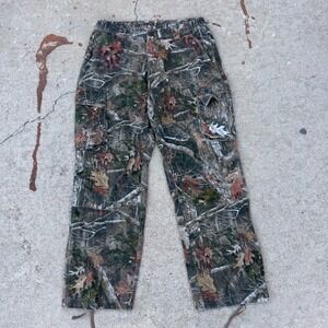 RedHead Silent-Hide Cargo Pants Mens L Camo RealTree Silent Hunting Outdoorsy